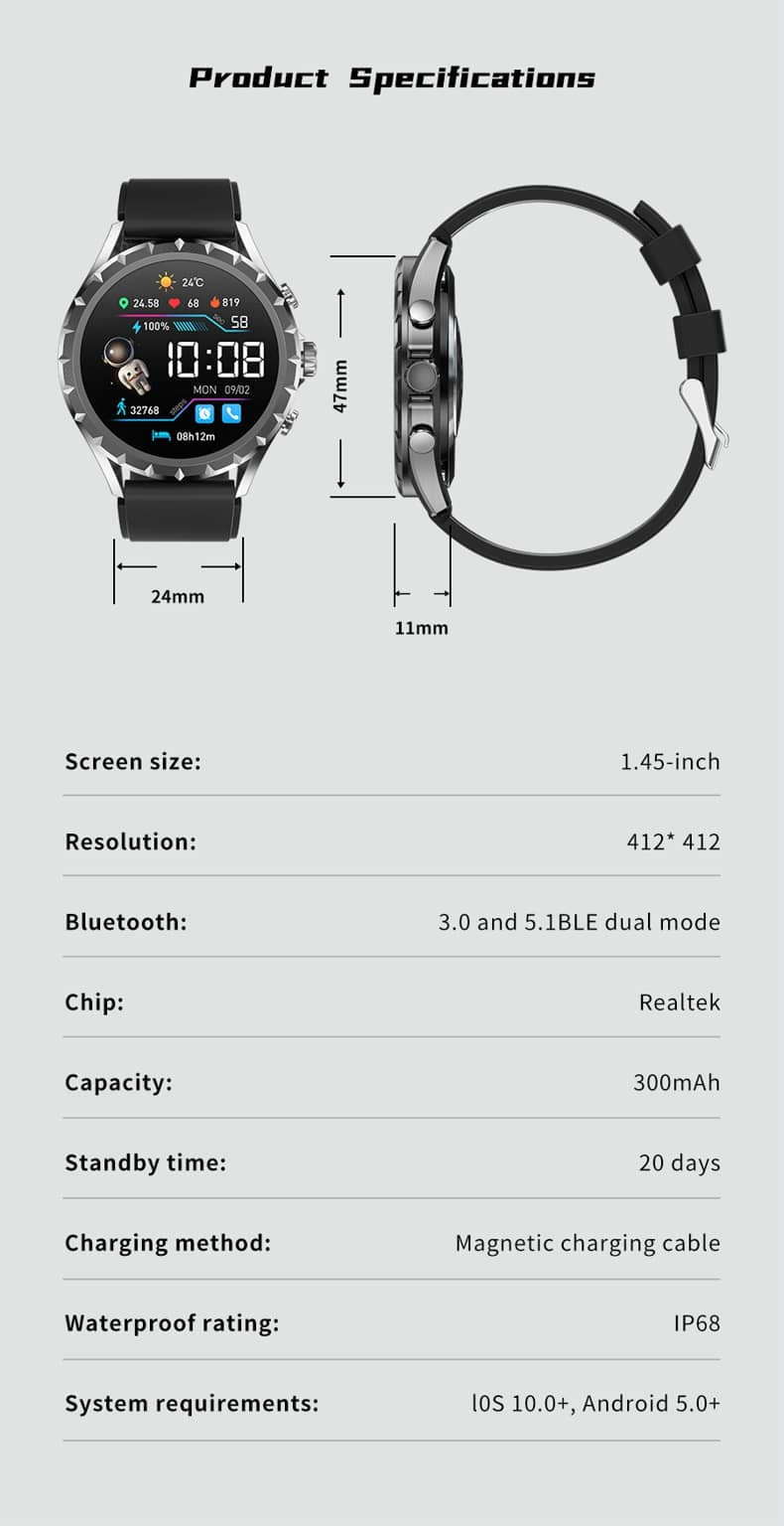 Findtime Smartwatch Pro 56