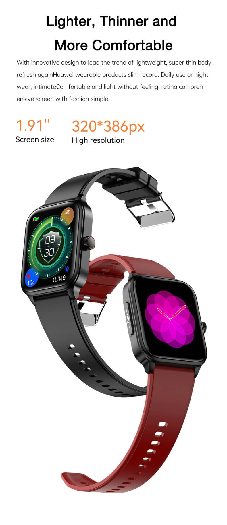 leichte Smartwatch