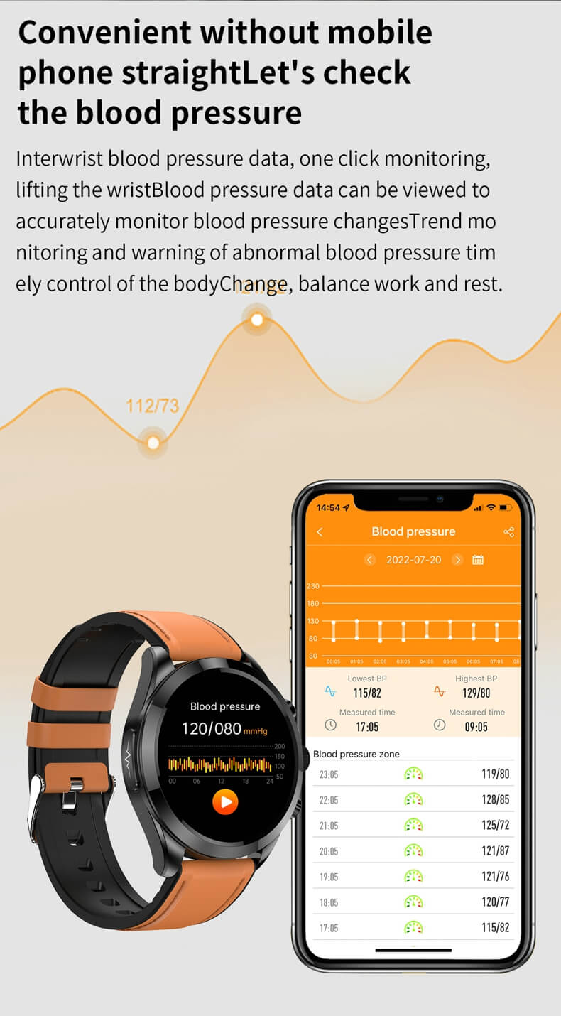 Findtime Smartwatch S56 con monitor de presión arterial
