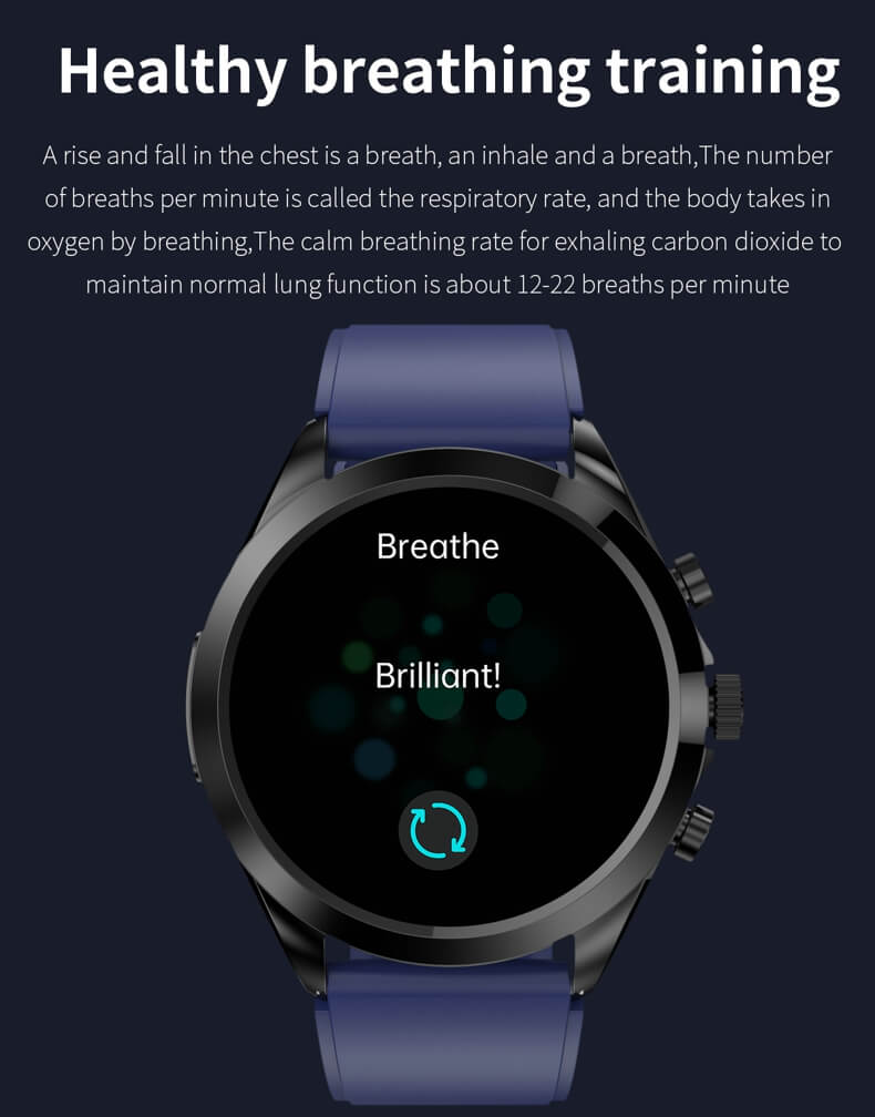Smartwatch with Breath Training