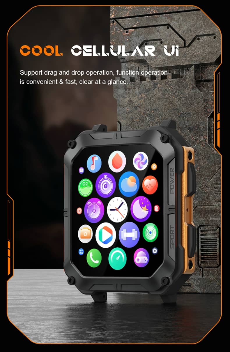 Smartwatch-Benutzeroberfläche