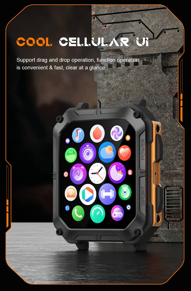 smartwatch ui