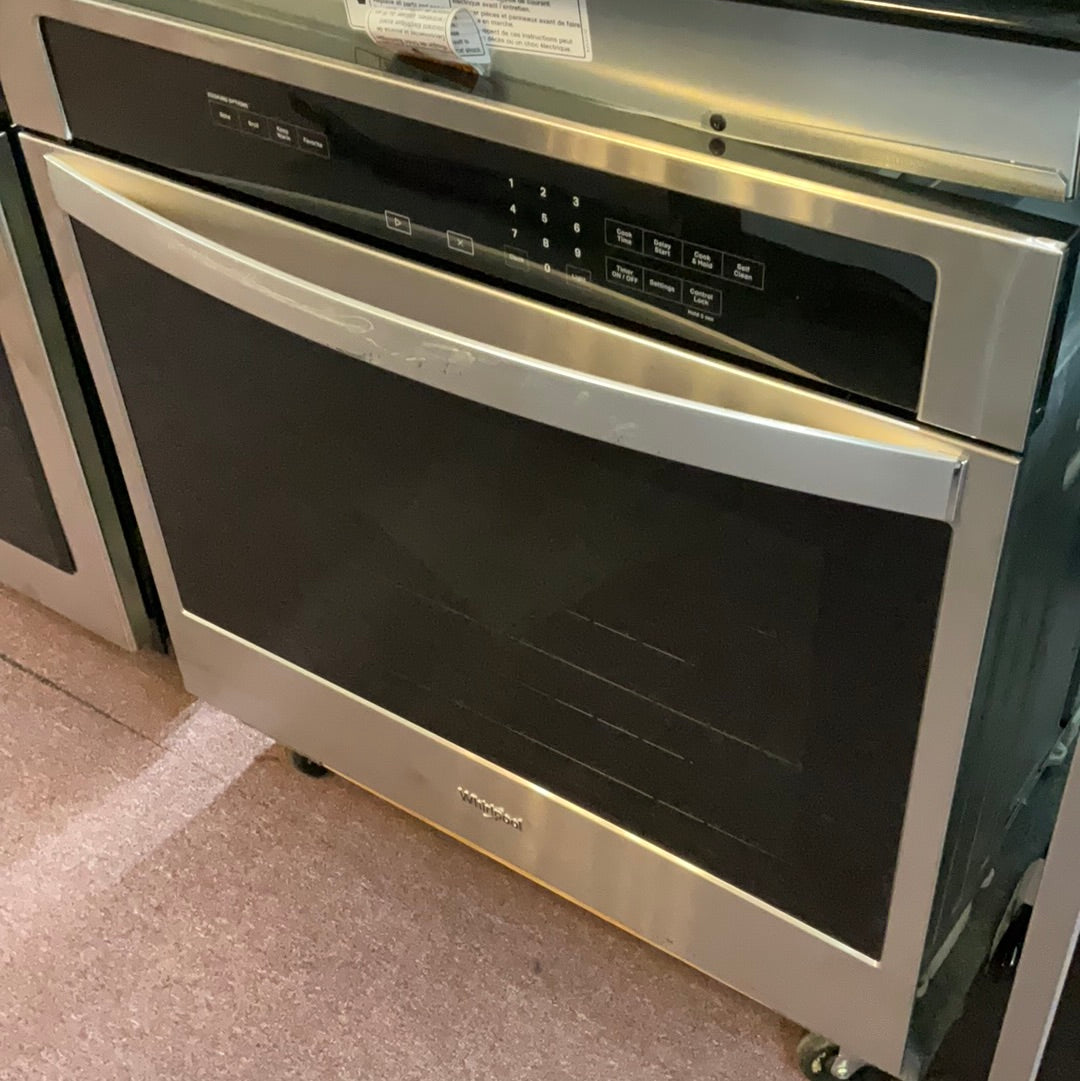Whirlpool  Single wall oven WITH FIT system WOS31ES0JS Stainless Steel (Blemished on front)