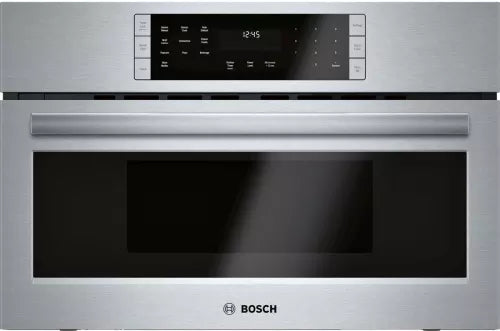 Bosch 800 Series HMC80252UC 30 Inch Speed Oven with 1.6 cu. ft. Capacity STAINLESS STEEL NEW DISPLAY