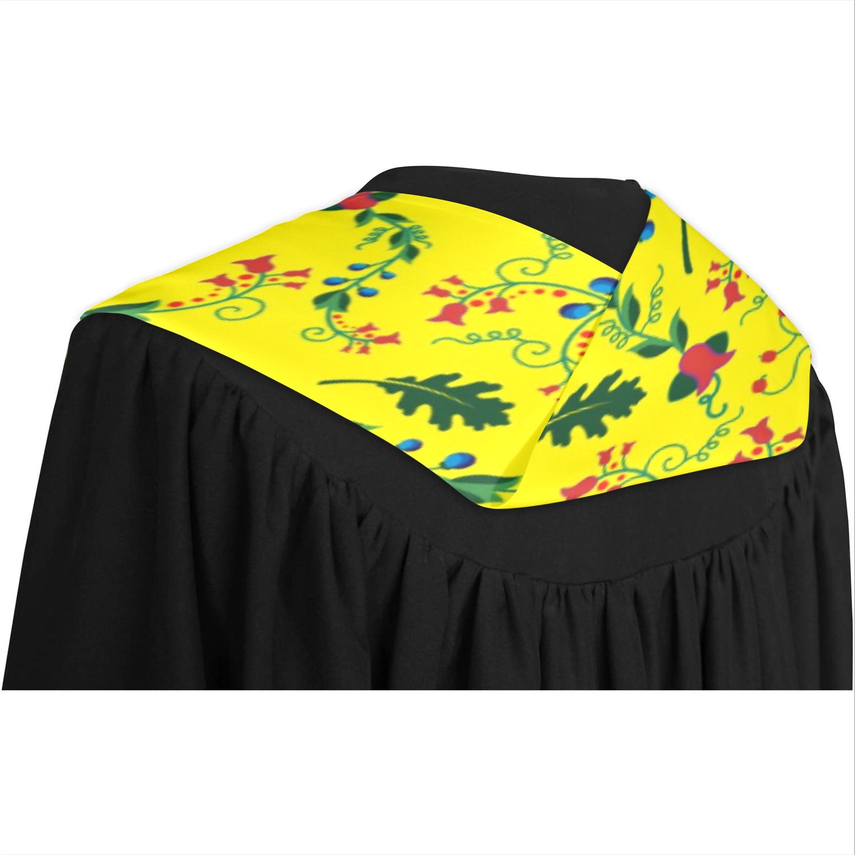 Vine Life Lemon Graduation Stole