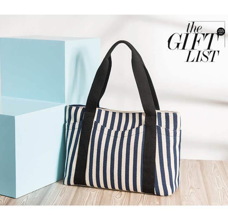 hallobest-striped-tote-bag