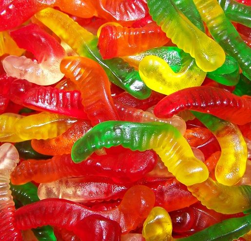 Gummi Mini Worms