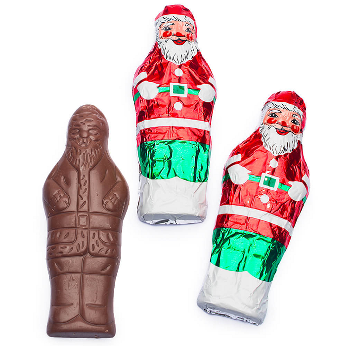 Madelaine Milk Chocolate Santa Ornament