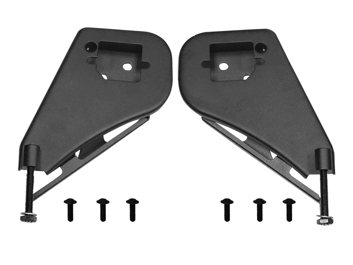 DIE-TECH Off-Road Mirror Brackets for 18-up Jeep Wrangler JL & JL Unlimited and 20-up Gladiator JT