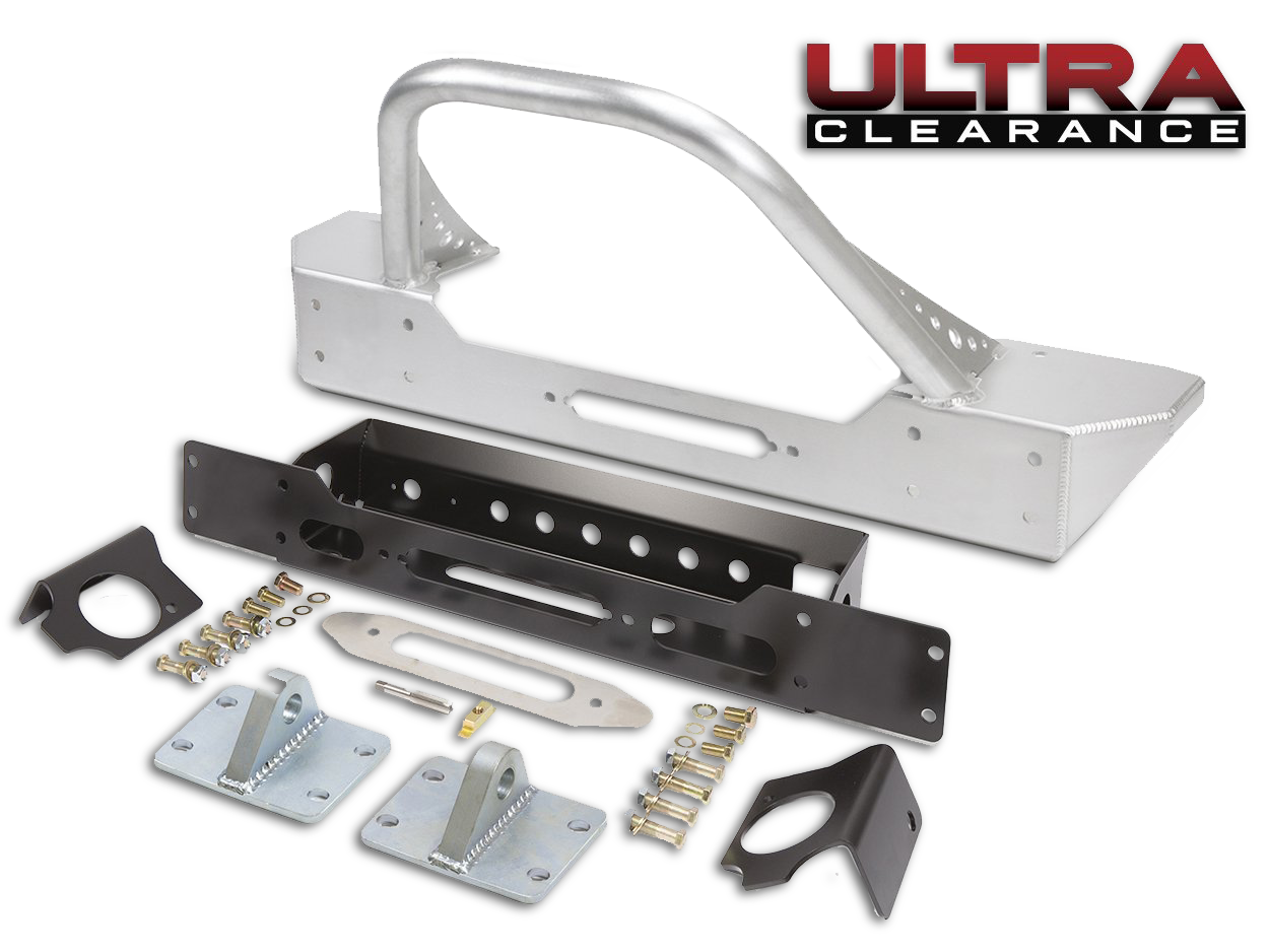 GENRIGHT OFFROAD? ULTRA Clearance Bumper w/Trail bar for 18-up Jeep Wrangler JL & 20-up Jeep Gladiator JT