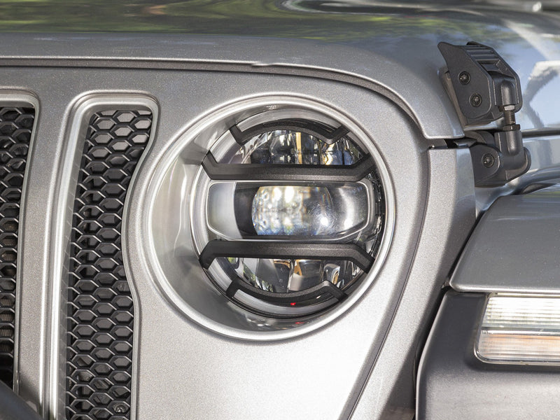 RUGGED RIDGE Elite Headlight Guard for 18-up Jeep Wrangler JL & JL Unlimited