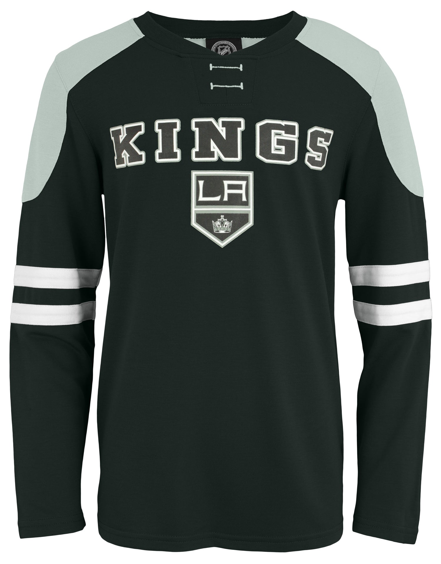 Outerstuff NHL Youth Boys Sacramento Kings Team Logo Long Sleeve T-Shirt