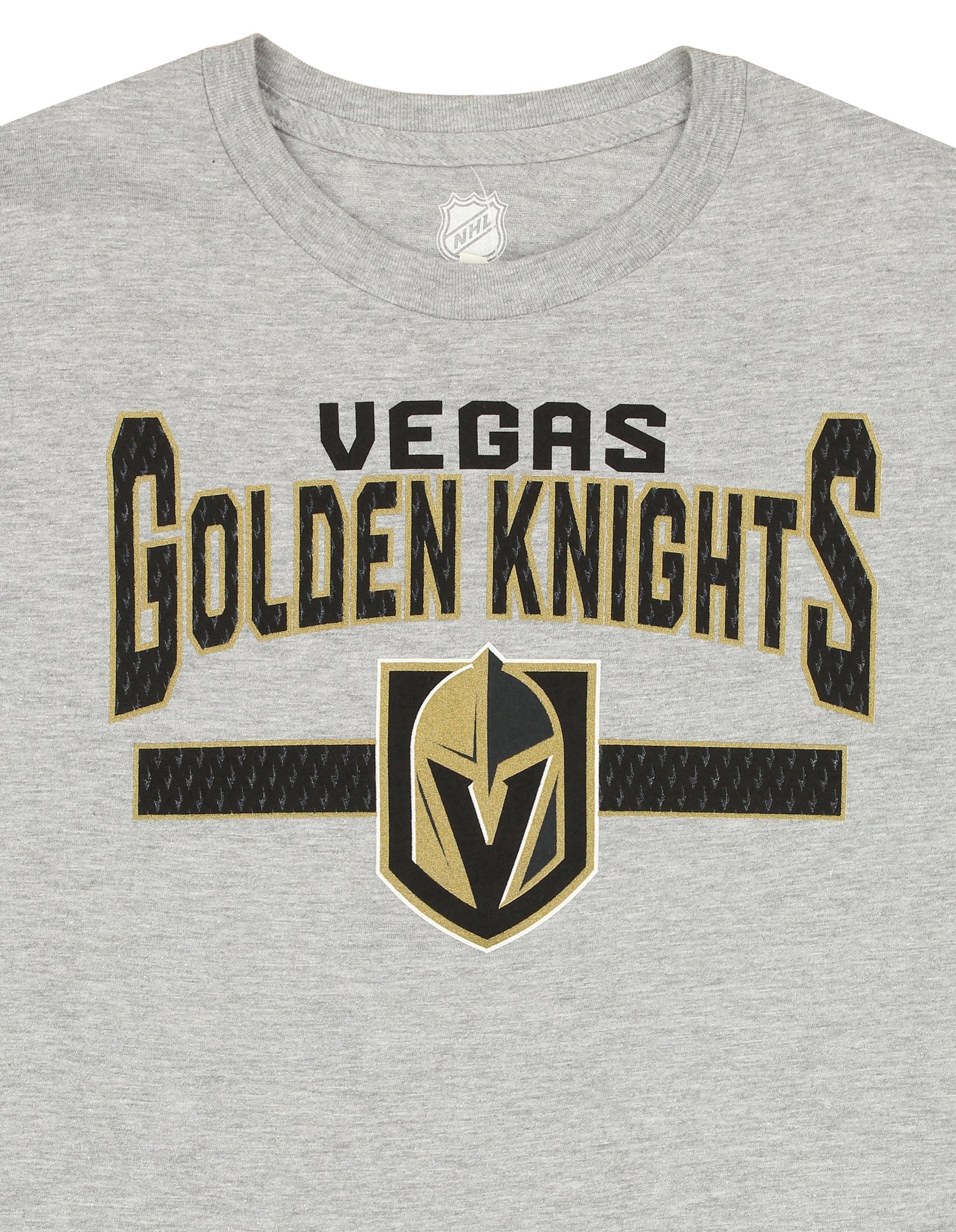 Outerstuff NHL Youth Boys Vegas Golden Knights Mesh Made Short Sleeve T-Shirt