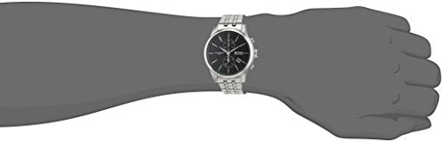 Hugo Boss Jet Stainless Steel Chronograph Quartz Mens Watch Black Dial Date 1513383