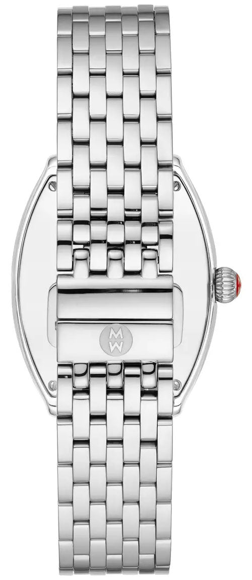 Michele Releve Stainless Steel Diamonds Mother-of-Pearl Dial Quartz Womens Watch MWW19B000001