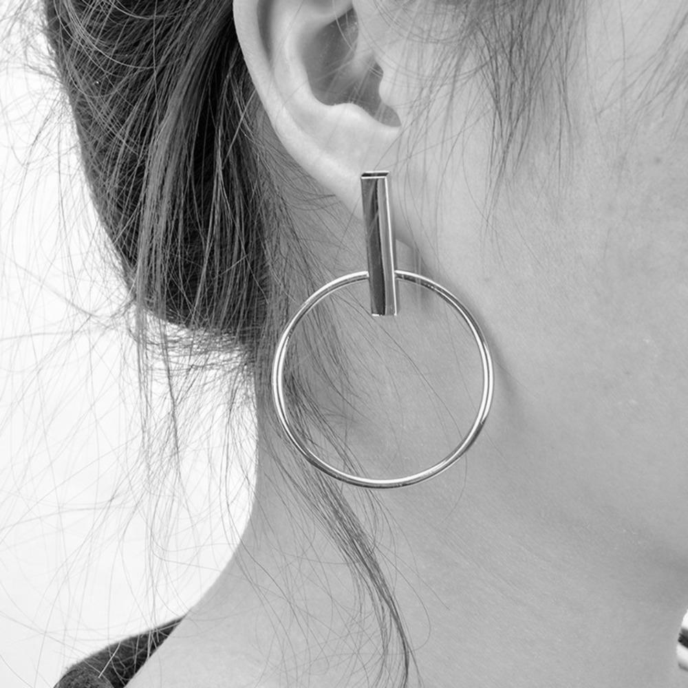 Geometric Metal Earrings