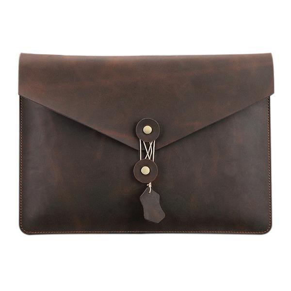 Vintage Leather Document Satchel