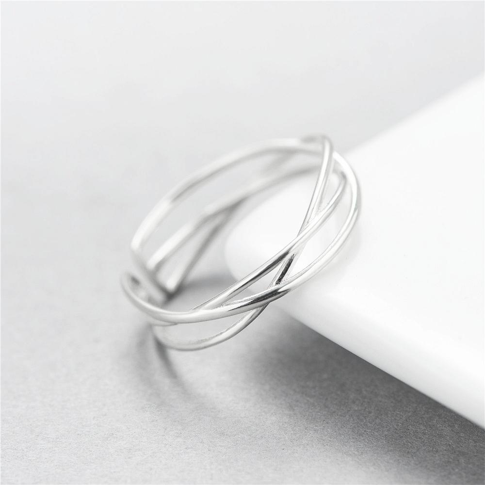 Woven Wire Sterling Silver Ring