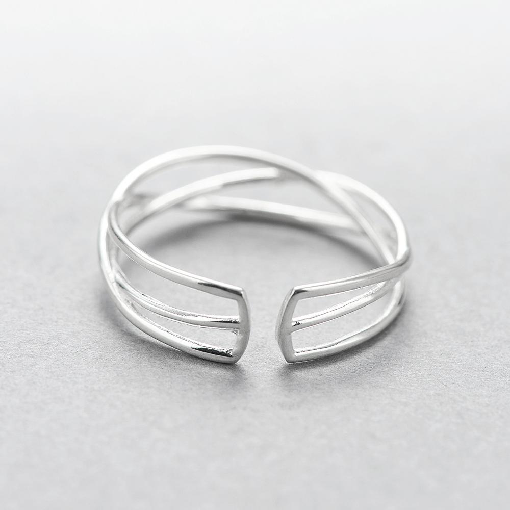 Woven Wire Sterling Silver Ring