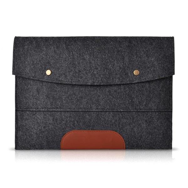 11,13,15,17 inch Wool Felt Hand Hold Notebook Laptop Sleeve