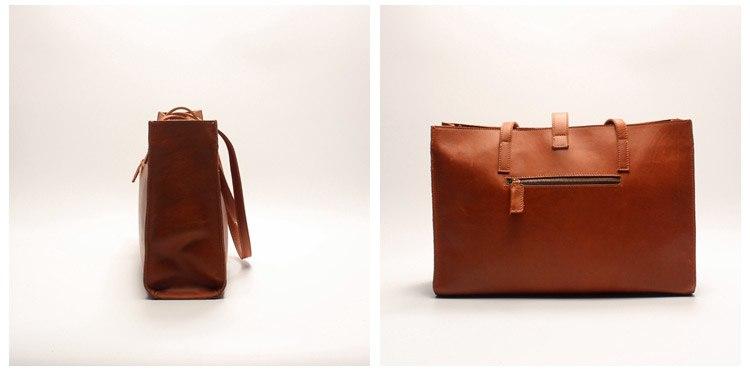 Crazy Horse Leather Tote Bag | Crazy Horse Leather Should Bag