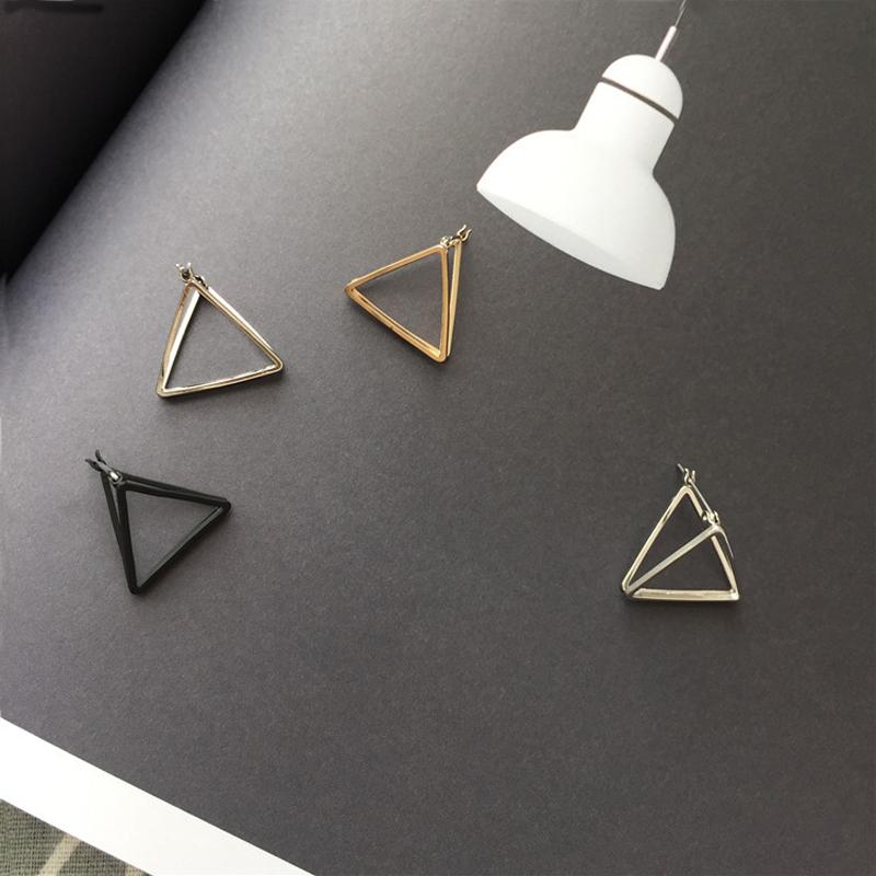 Geometric Pyramid Earrings