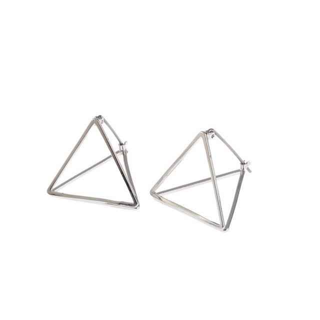 Geometric Pyramid Earrings