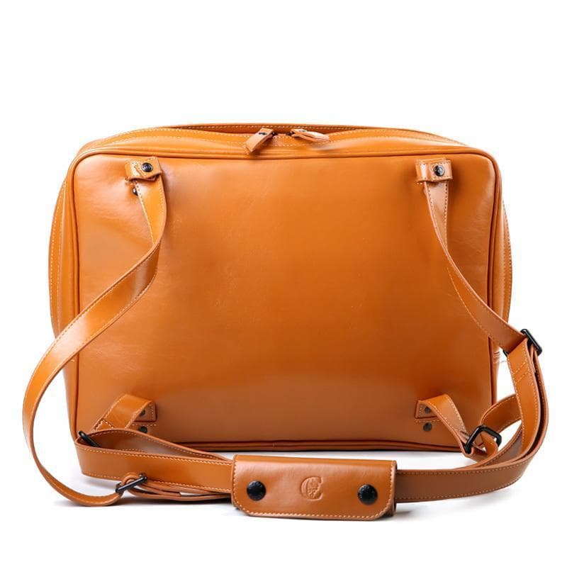 Leather Transformable Laptop Shoulder Bag