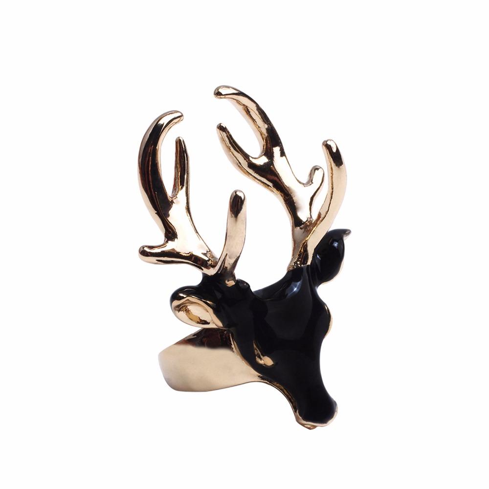 Deer Cuff Ring