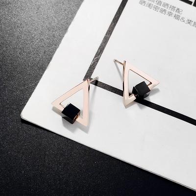 Geometric Dangle Earrings