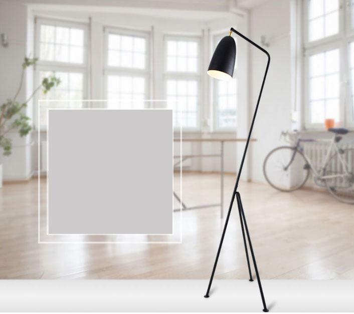 Modern Minimalist Industrial Floor Lamp