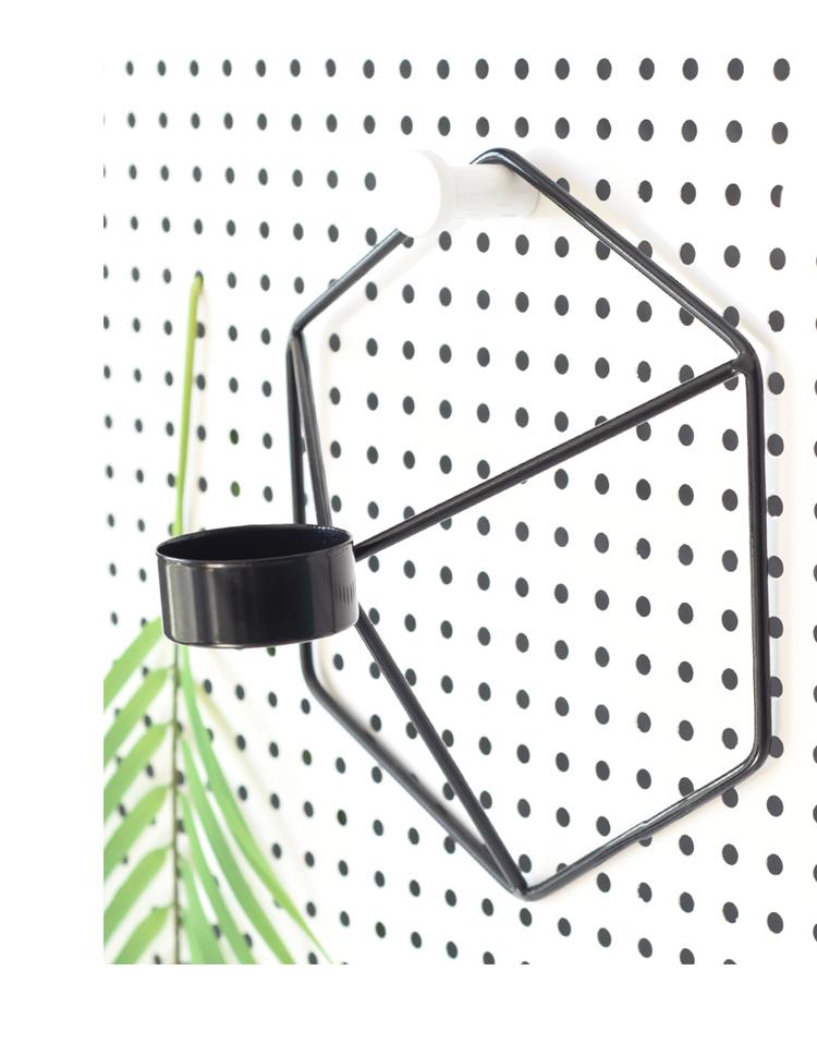 Modern Minimalist Creative Wall Hanging Candle Holder