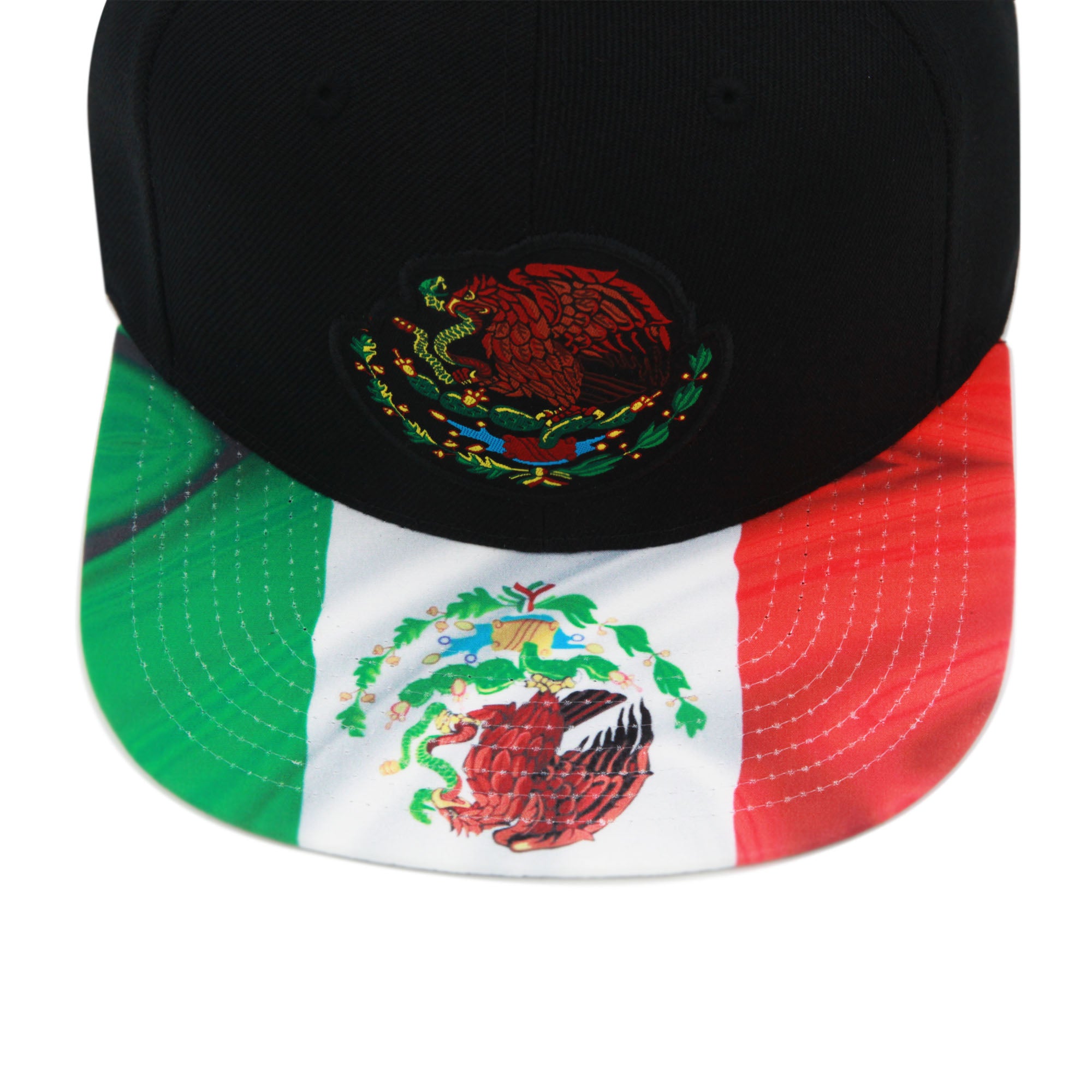 Mitchell & Ness Mexico Flag Snapback Hat