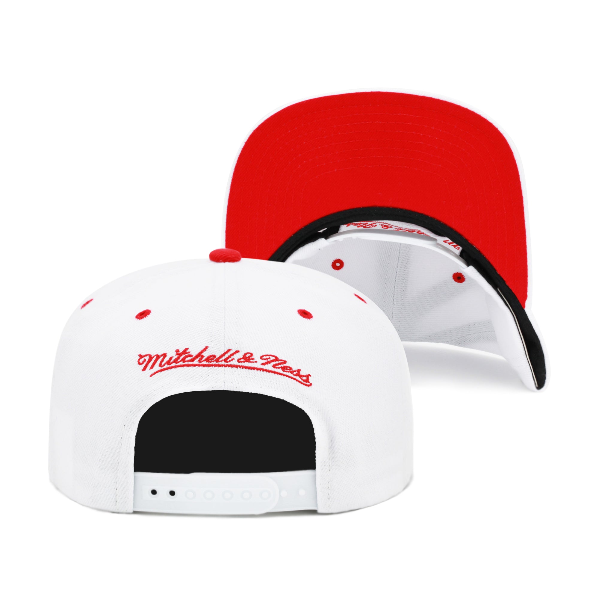 Chicago Bulls NBA Finals 1998 Mitchell & Ness Snapback Hat White