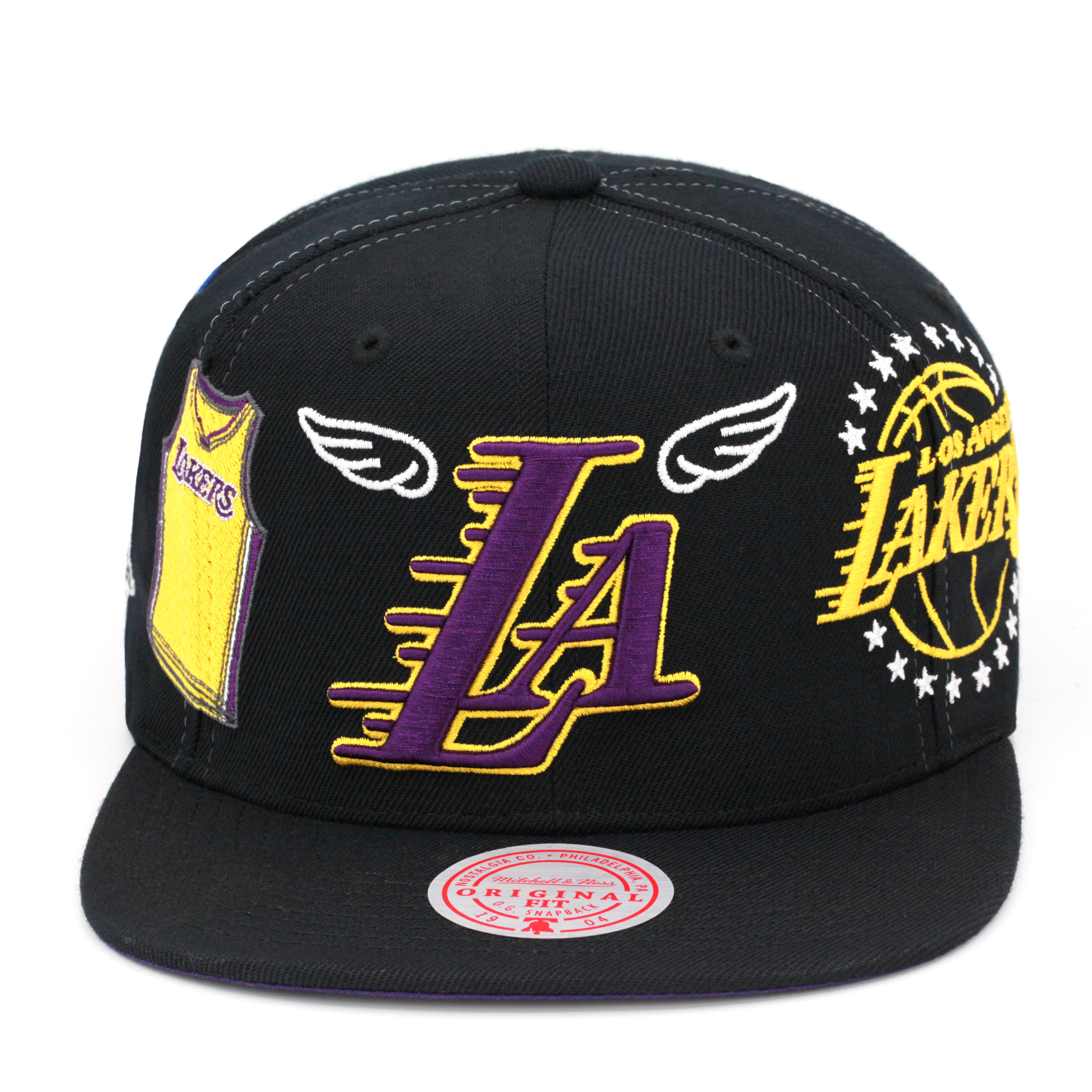 Los Angeles Lakers Mitchell & Ness Snapback Hat 