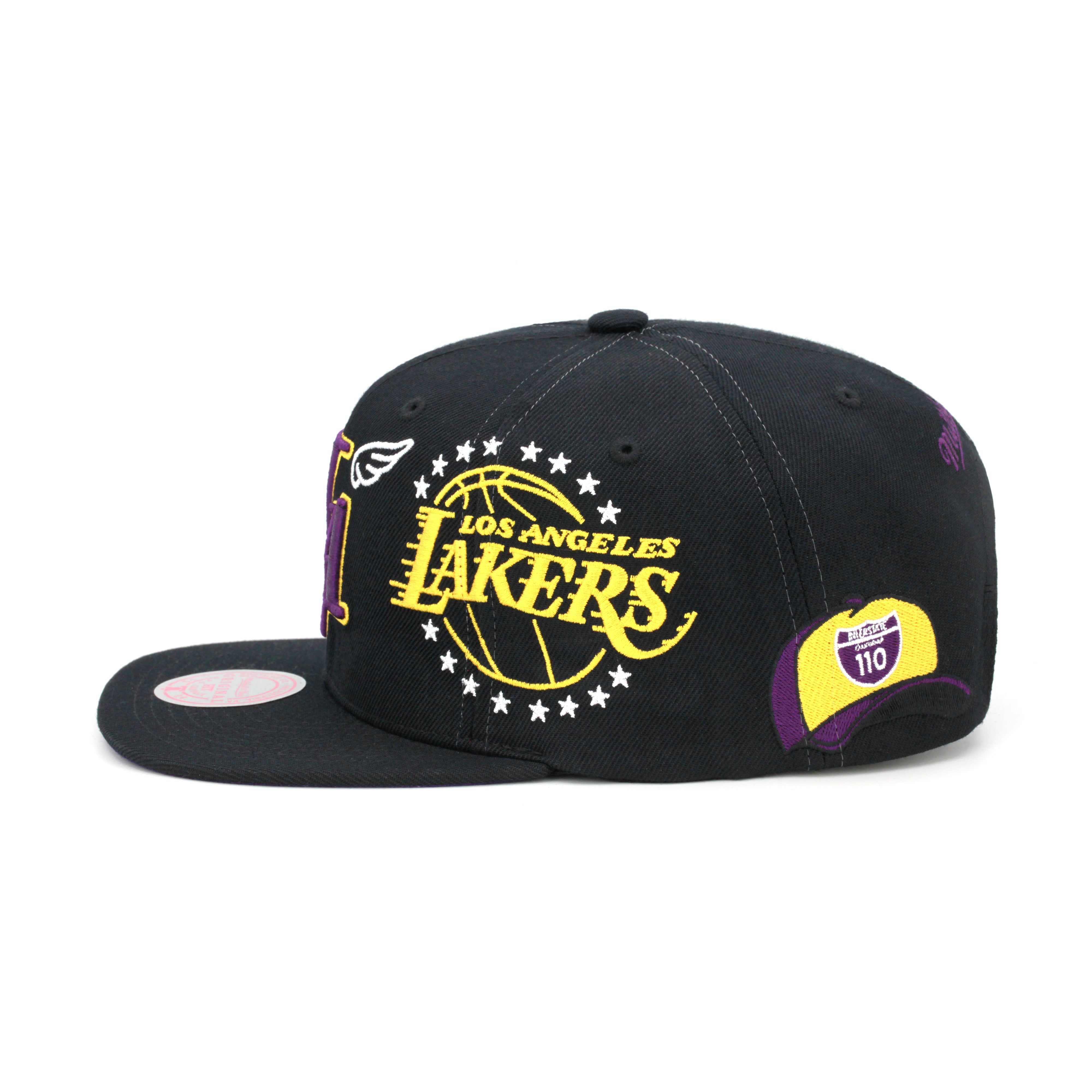 Los Angeles Lakers Mitchell & Ness Snapback Hat 