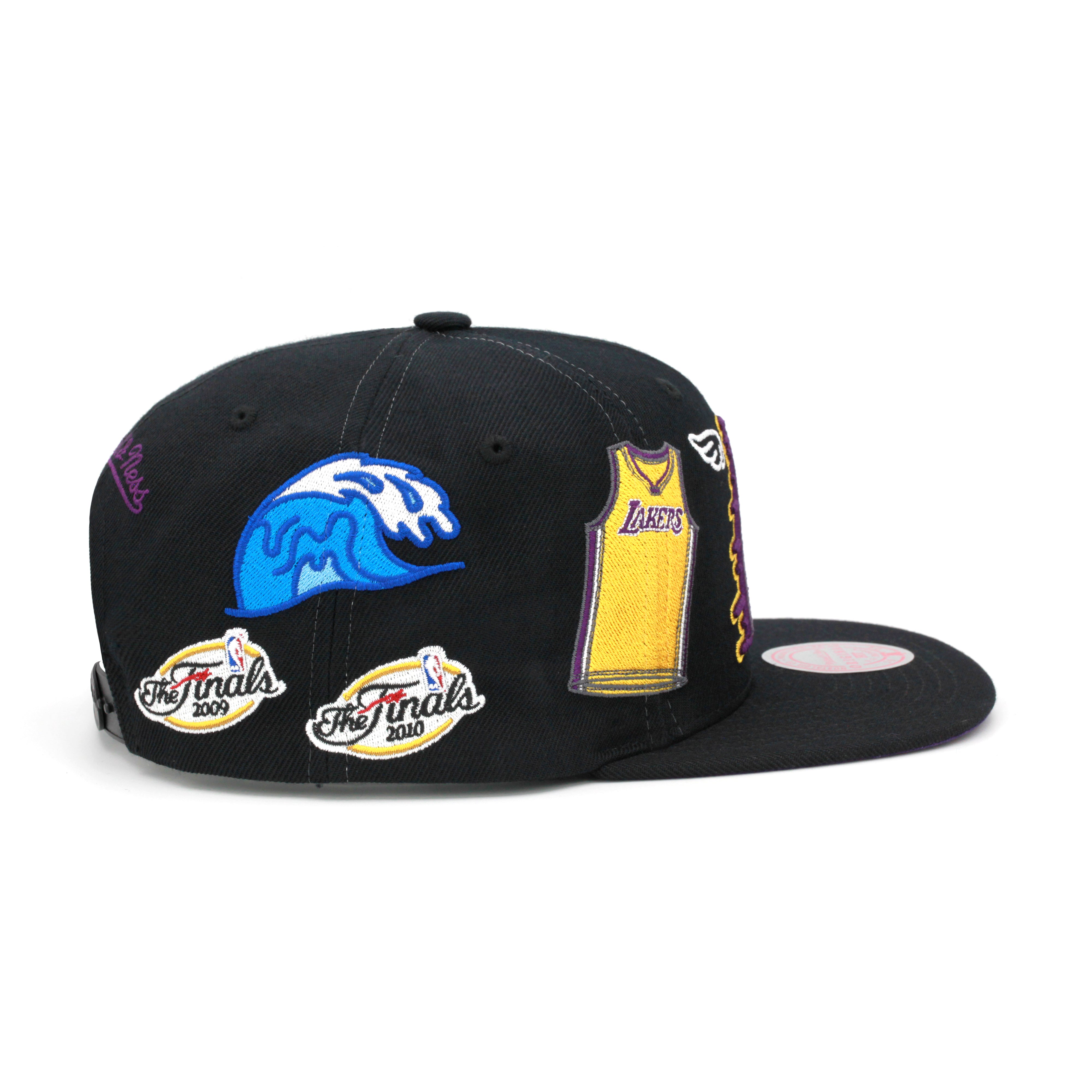 Los Angeles Lakers Mitchell & Ness Snapback Hat 