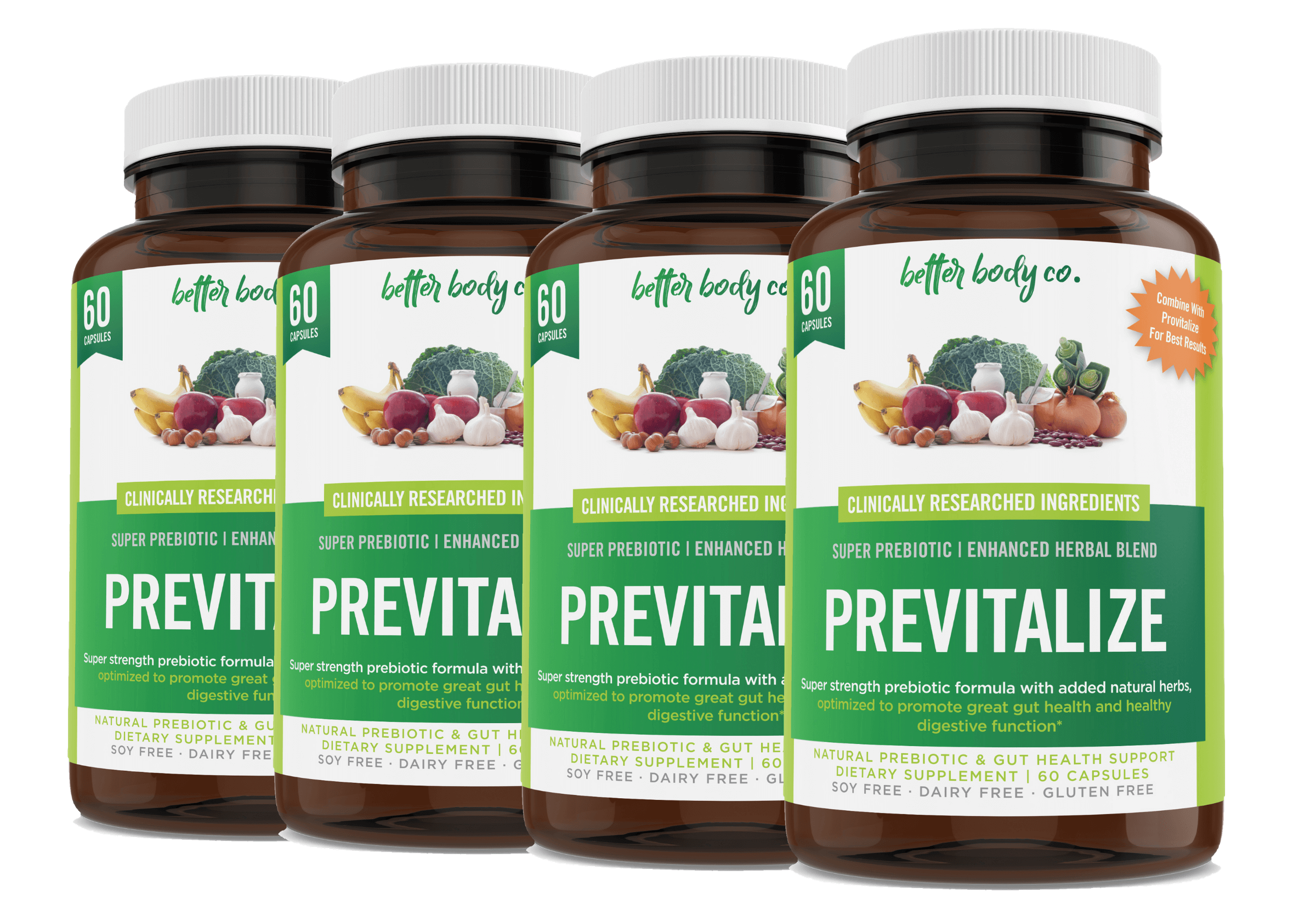 Previtalize 4 Bottles | Purchase with Purchase Bundle