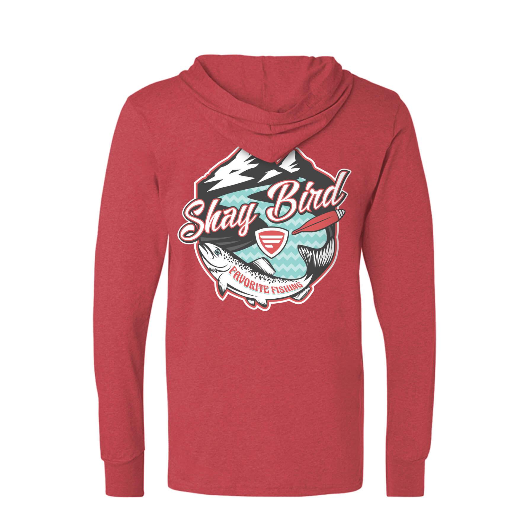 Shay Bird Lightweight Tri-Blend Hoodie