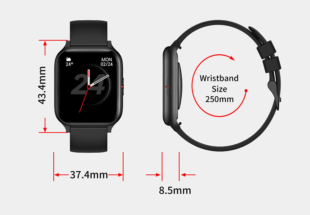 COLMI P8 Mix Smart Watch - Grey COLMI P8 Mix Smartwatch