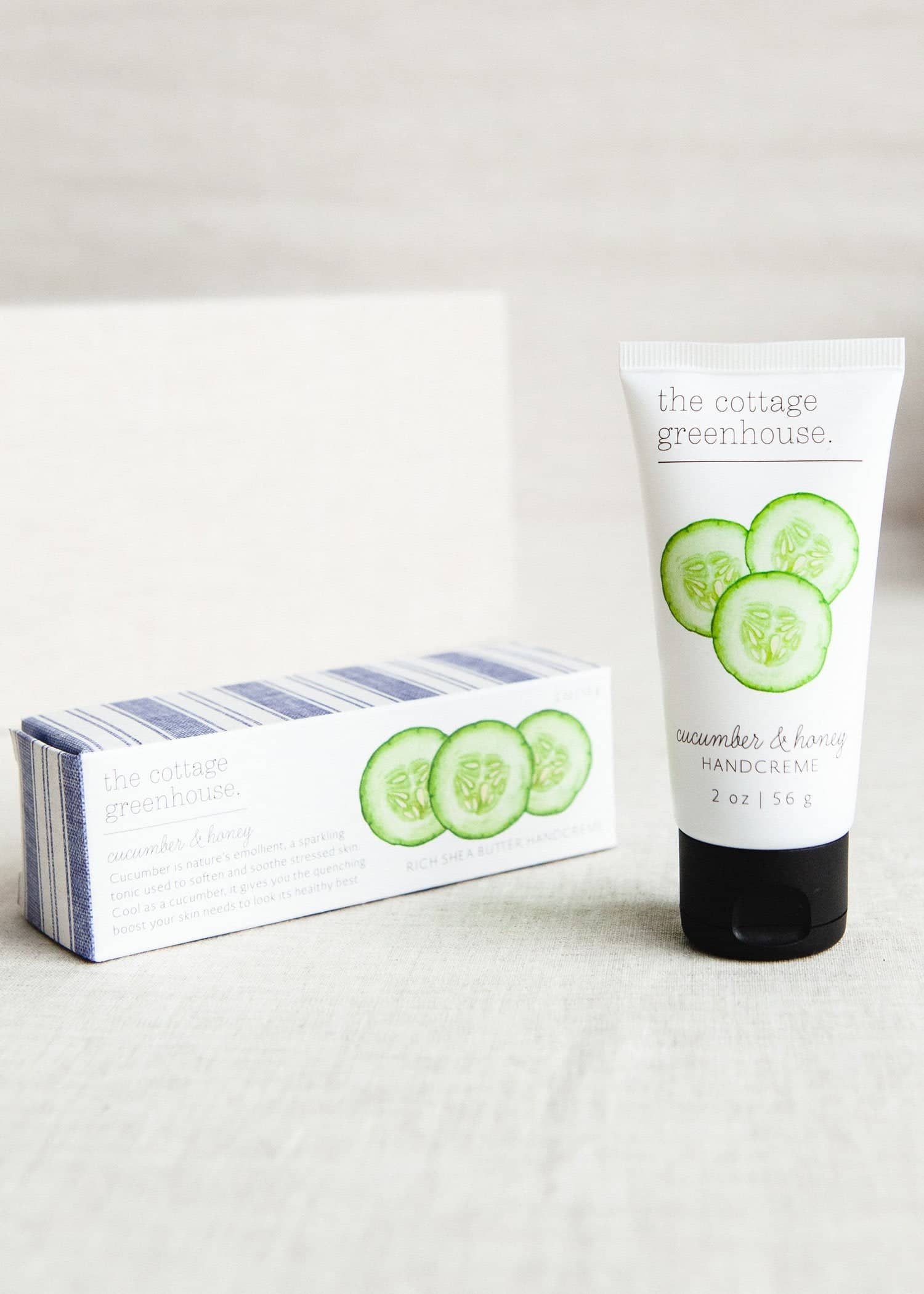  Cucumber & Honey Travel Size Shea Butter Handcreme 