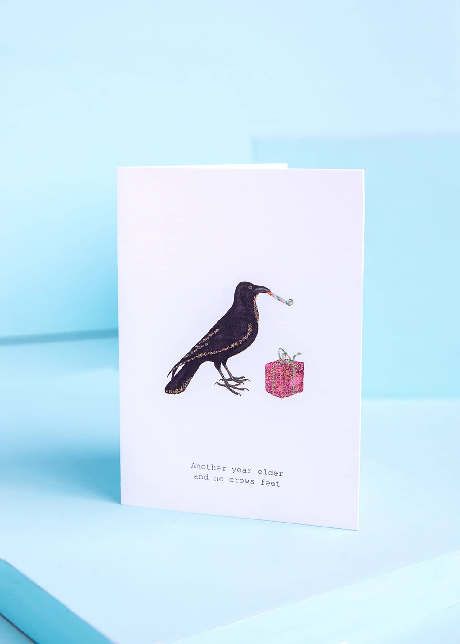  Crows Feet Birthday Card 