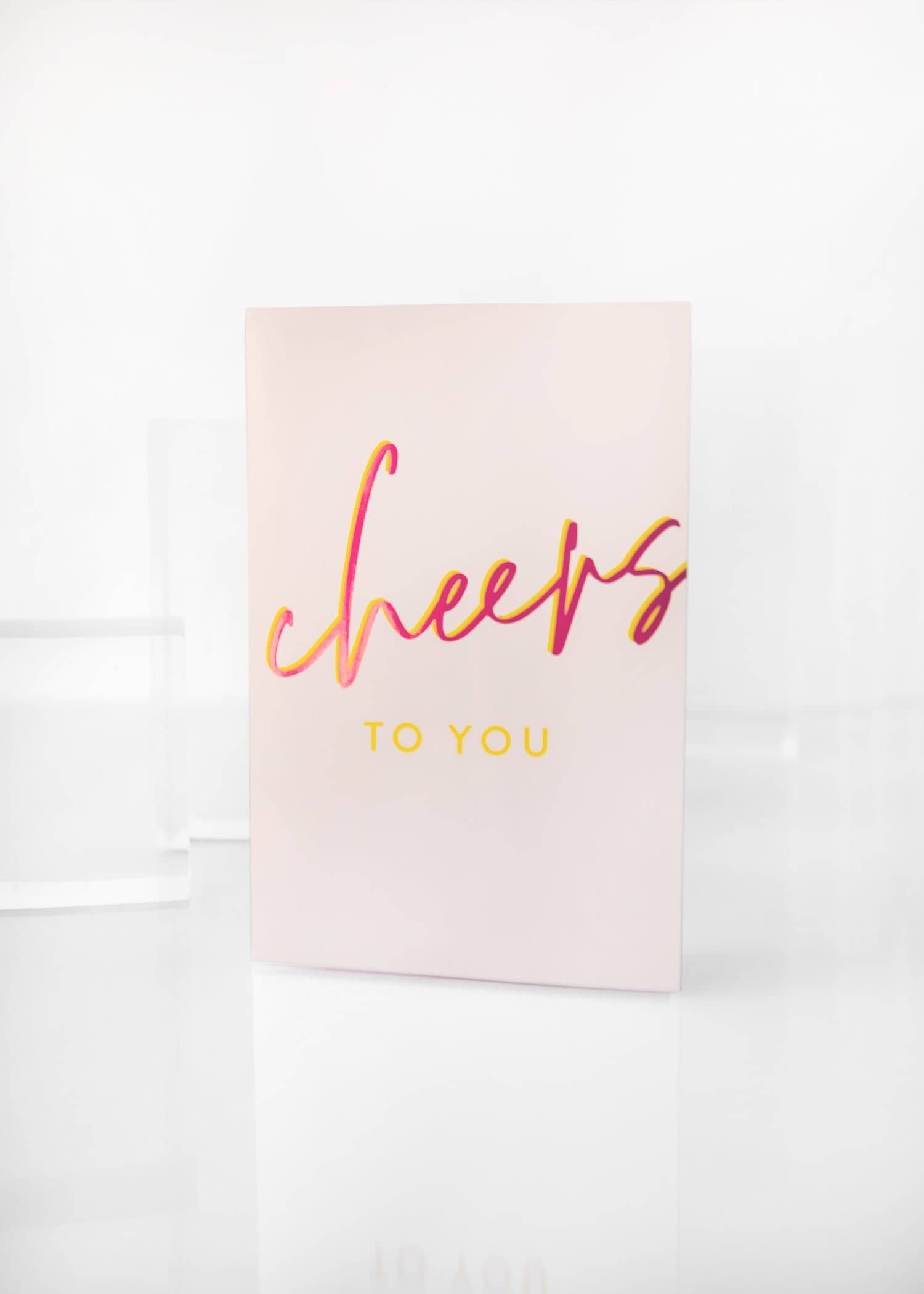  Cheers to You Greeting Card 