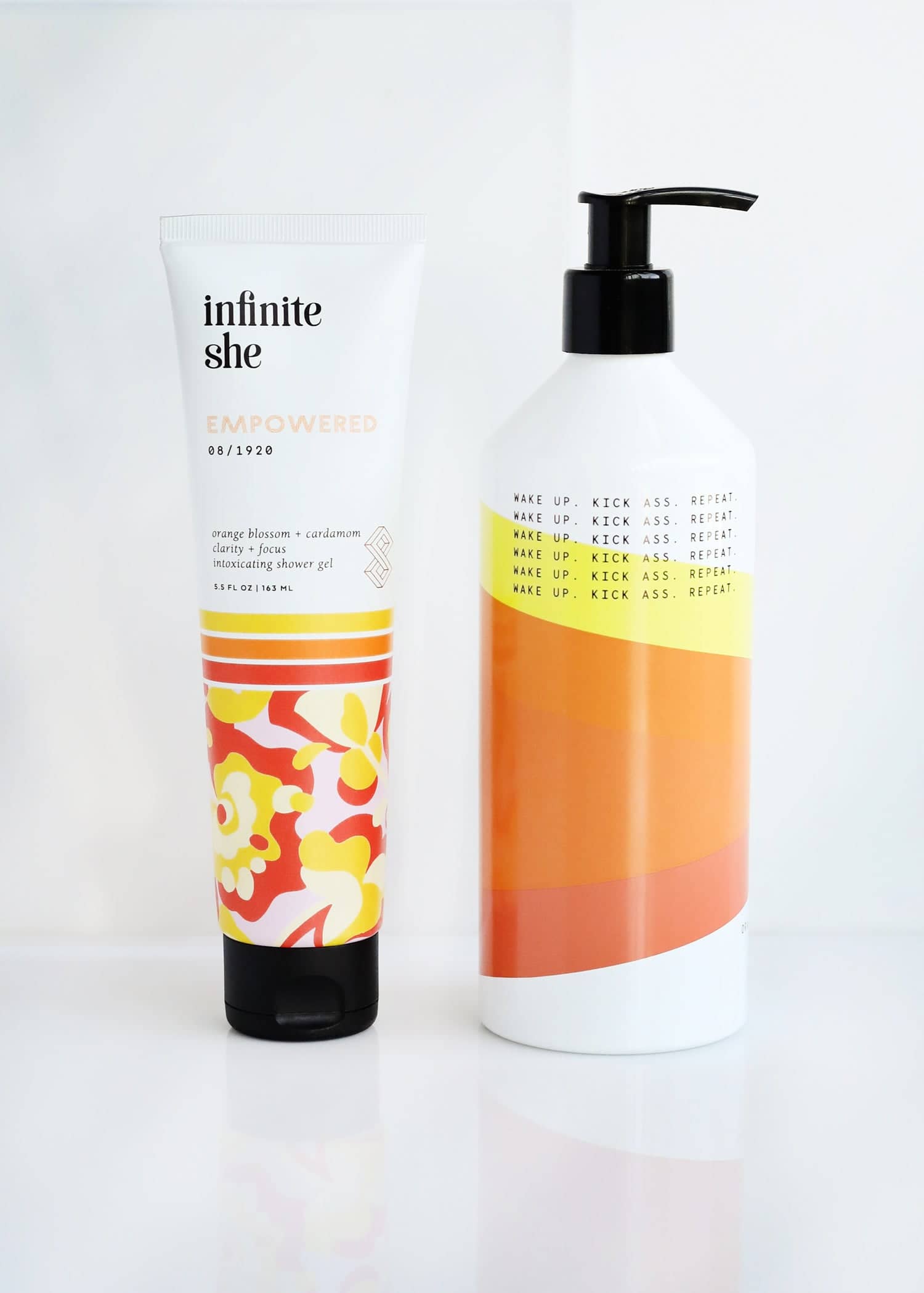  Empowered Shower Gel + Hydrating Body Lotion 