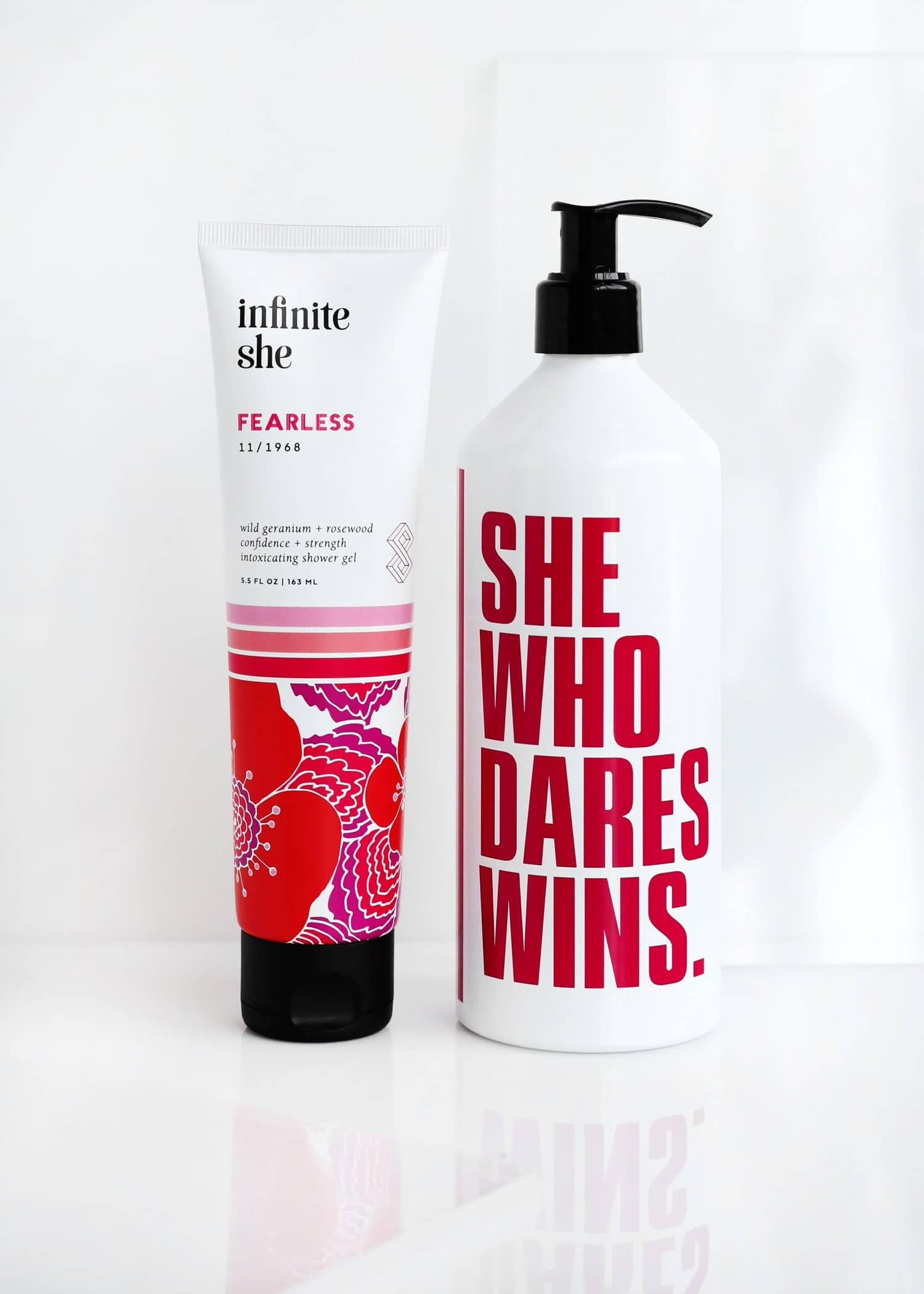  Fearless Shower Gel + Hydrating Body Lotion 