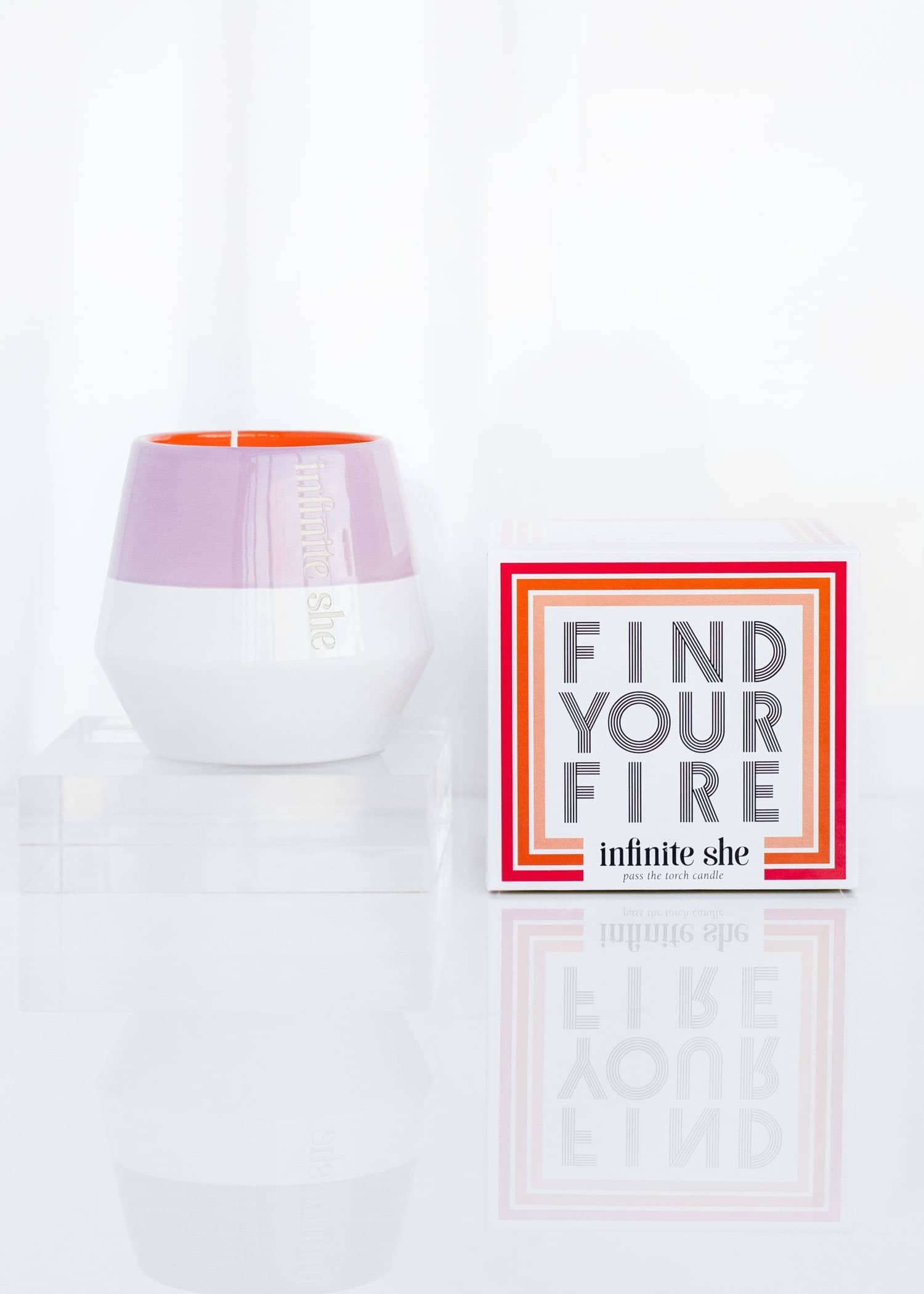  Find Your Fire Ceramic Candle 