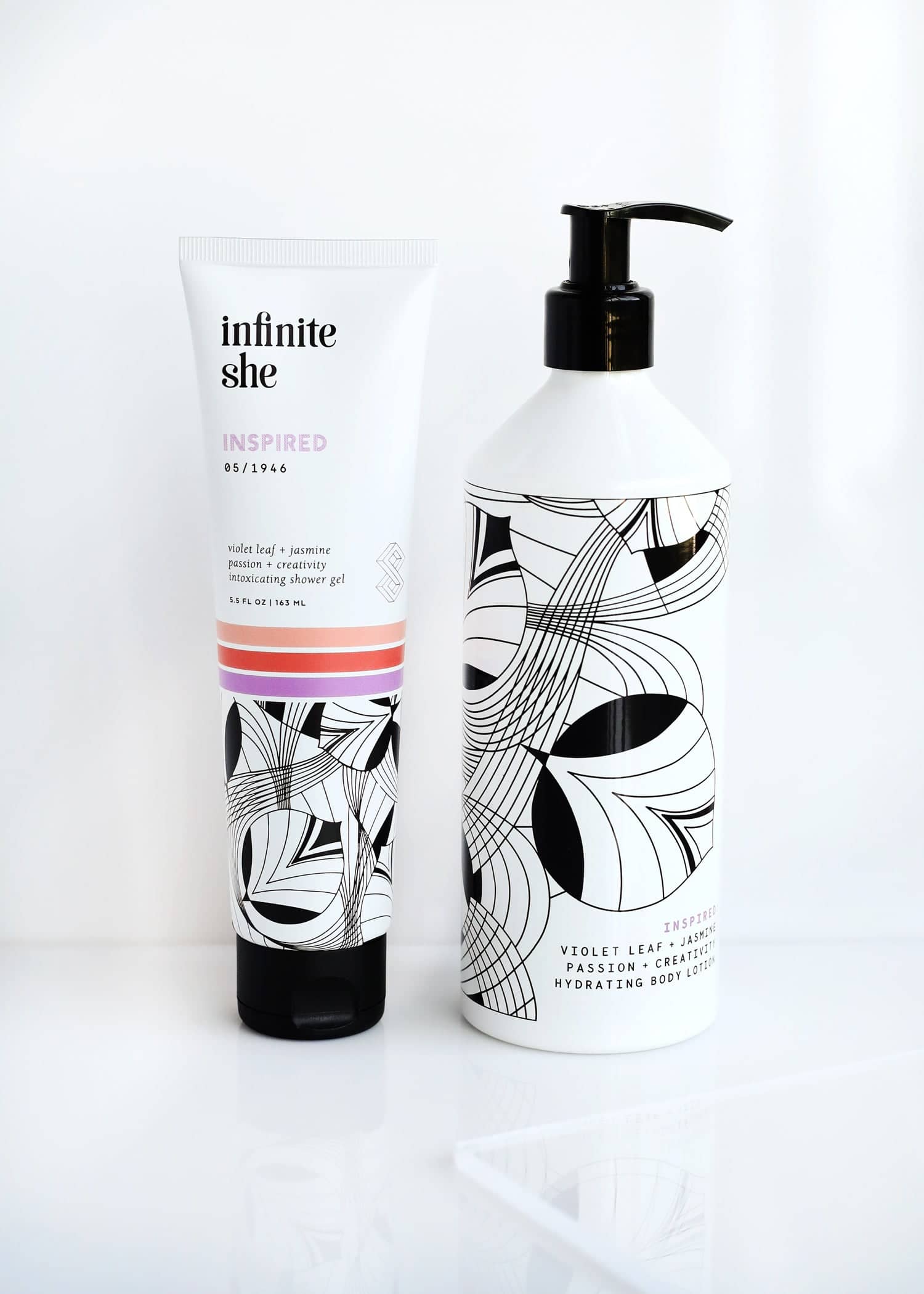  Inspired Shower Gel + Hydrating Body Lotion 