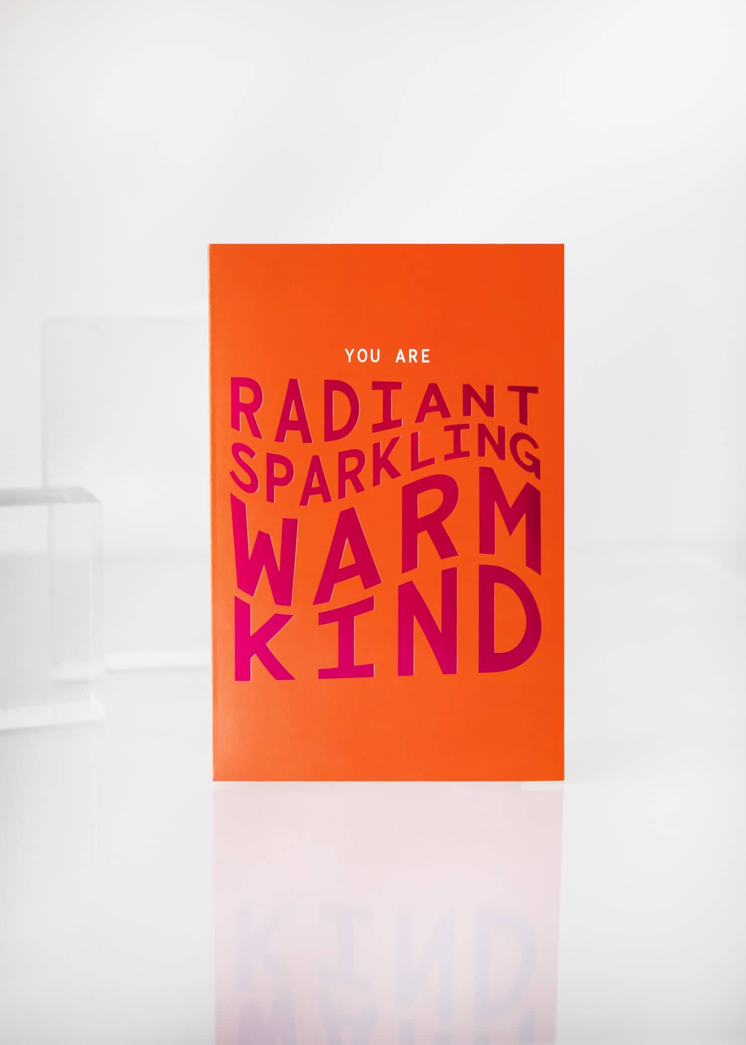  Radiant Sparkling Greeting Card 