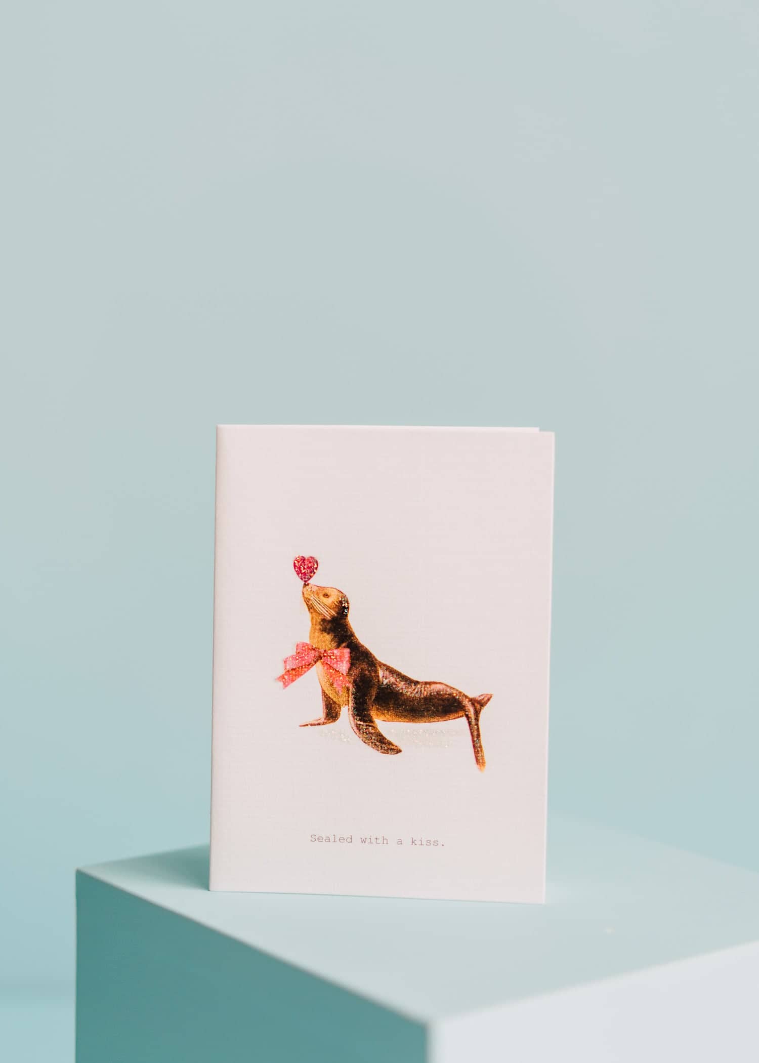  Sealed with a Kiss Greeting Card 