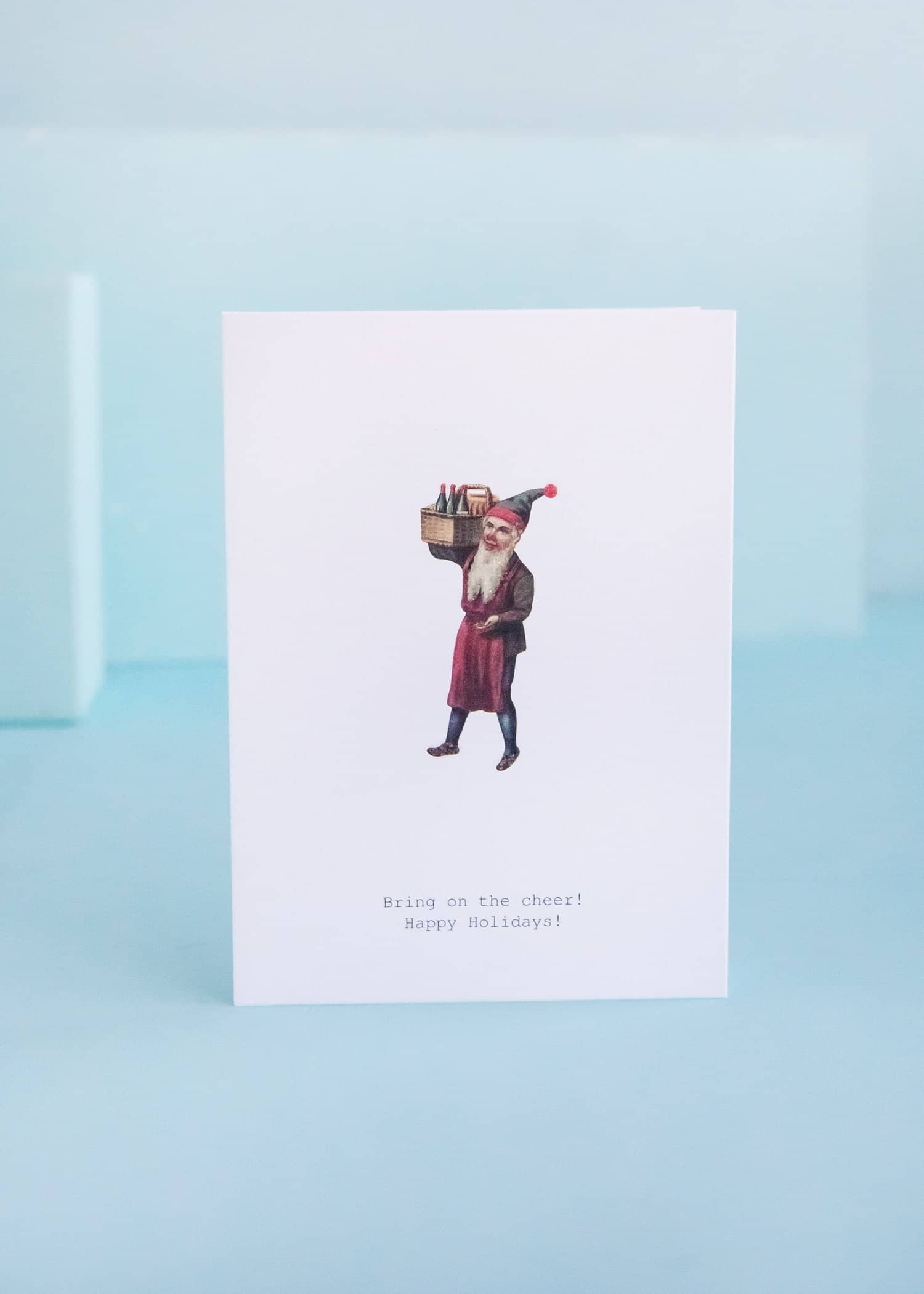  Gnome Cheer Greeting Card 